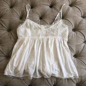 American Eagle Babydoll Lace Top